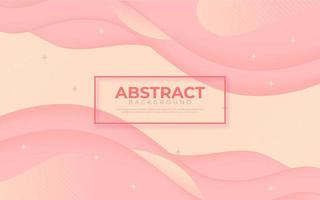 Dynamic fluid abstract background. Soft pink color vector eps10