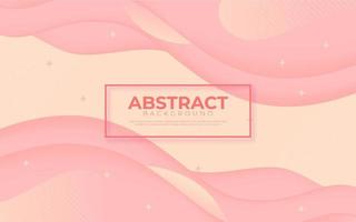 Dynamic fluid abstract background. Soft pink color vector eps10