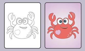 learn coloring for kids and elementary school. vector