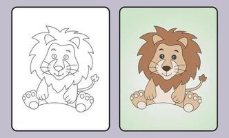 learn coloring for kids and elementary school. vector