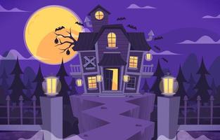 The Haunted Mansion vector