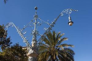 Buildings' facades of great architectural interest in the city of Barcelona - Spain photo