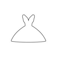 dress icon ilustration vector