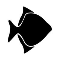 vector de ilustración de icono de pescado