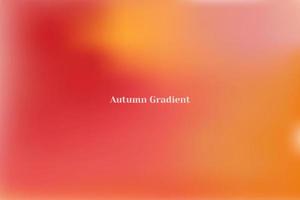 Autumn gradient red orange abstract background , Warm earth tone gradient blur colorful fluid gradient abstract design wallpaper presentation template vector