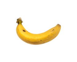 Banana isolato su bianca. taglia a partire dal vero fotografie png