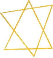 goldener geometrischer formrahmen png