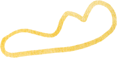 oro blob forma Linee png