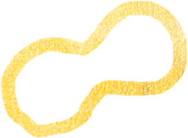 Goldkleckse formen Linien png