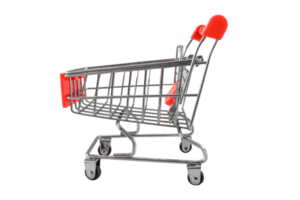 Shopping cart isolated png