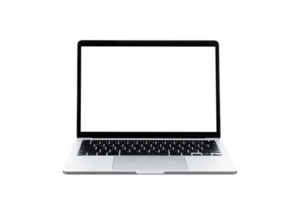 Laptop-Computer oder Notebook mit leerem Bildschirm png