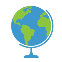 World globe icon png