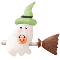Halloween Ghost Watercolor png