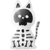 gato fantasma del cráneo png