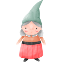 Gnome Grandpa Grandma png