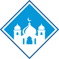 Mosque icon design silhouette png