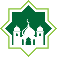 moschea icona design silhouette png