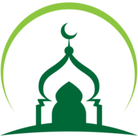 moschea icona design silhouette png