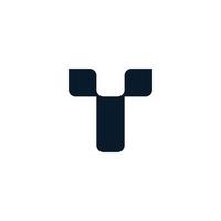 plantilla de diseño de icono de logotipo de letra t vector
