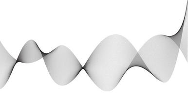 Abstract wavy stripes isolated on a white background.Dynamic lines.Digital concept.Curved smooth.Element or banner.Wavy shape.Vector illustration.Sign, symbol, icon or logo. vector