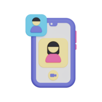 3d video call icon png