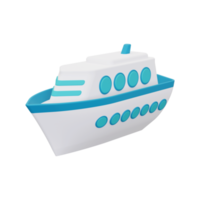 3d schip icoon png