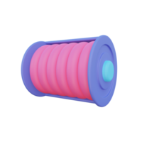 batterie pleine 3d png