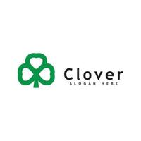 Clover Leaf Logo Template Design vector