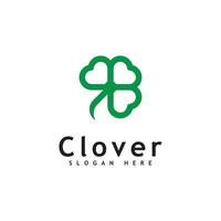 Clover Leaf Logo Template Design vector