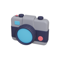 3d photo camera icon png