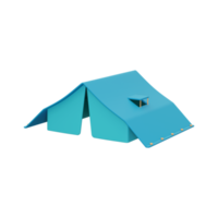 icône de tente de camping 3d png