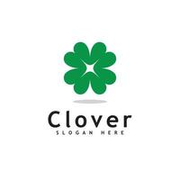 Clover Leaf Logo Template Design vector