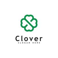 Clover Leaf Logo Template Design vector