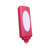 3d Highlighter icon png