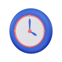 Icona dell'orologio 3D png