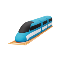 ícone de trem 3D png