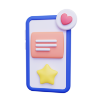 3d Customer Rating icon png