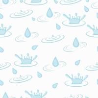 seamless pattern with splashes and circles vector