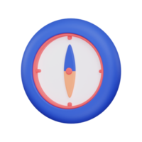 3d compass icon png