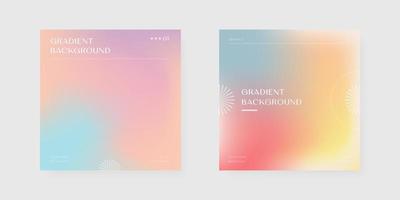 Abstract gradient background. Colorful background design for social media post, wallpaper, banner, poster, Etc. vector