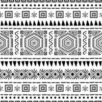 Navajo seamless pattern. Ikat background with traditional design texture vector