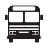Indian Bus Icon Vector Illustration for Bus Related Company Logo