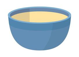 ceramic bowl kitchen vector