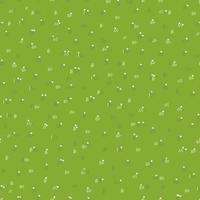 patrón de hierba sin costuras en el fondo de verano, patrón de dibujos animados vectoriales campo de hierba de primavera con linda flor en forma de corazón en el suelo, textura de césped verde, prado natural interminable para la pancarta de cuatro estaciones vector