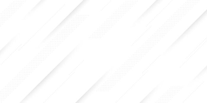 Elegant diagonal line abstract white background with dynamic shadow and shape. vector