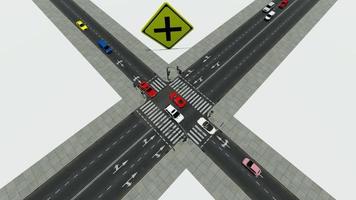 video de animación aprendizaje de señales de tráfico en las intersecciones
