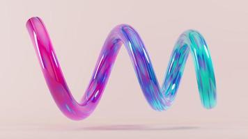 3D Helix Trendy Background video