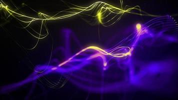 abstrakter String-Hintergrund video