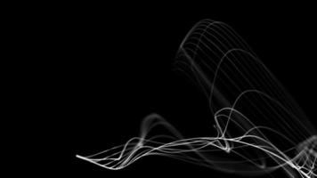 fundo de string abstrato video