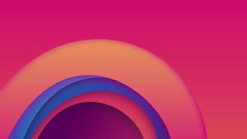 Gradient Wave Animated Background video